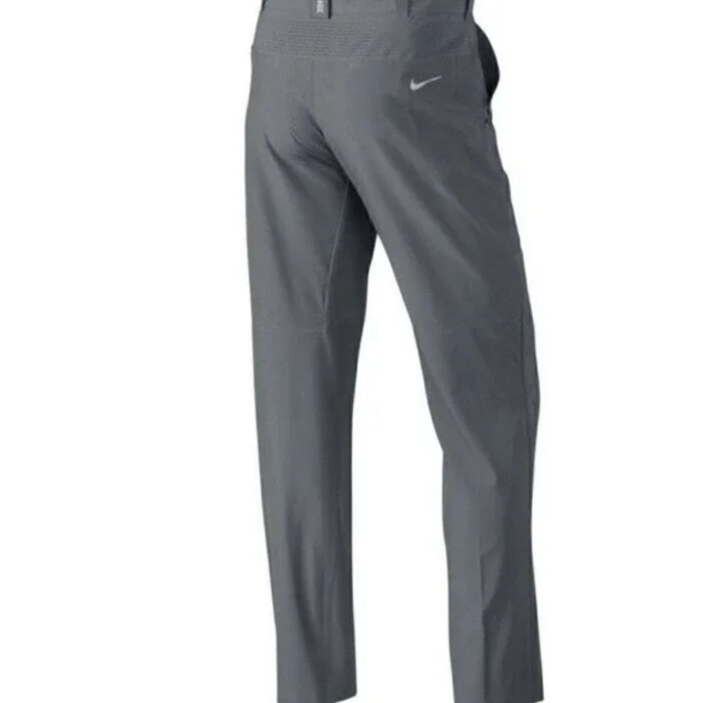 Nike Men's Tiger Woods TW Gray Adaptive Fit Golf Pant Size 30 X 32